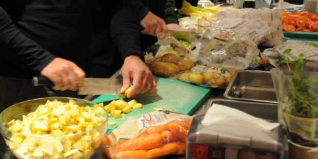 Madklubben er et frirum for tidligere indsatte