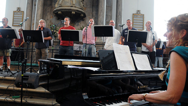 Forrygende jubilæumskoncert med Fangekoret