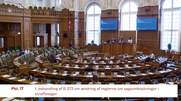 Politisk velvilje til at se på reglerne om sagsomkostninger i straffesager