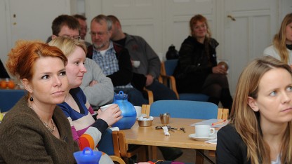Beskæftigelsesminister Inger Støjberg til workshop i Café Exit