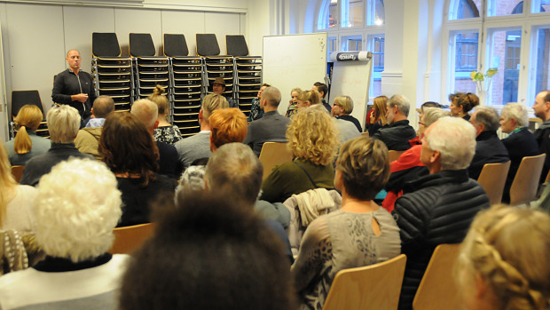 Mange kiggede forbi Café Exit på Kulturnatten