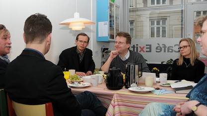 Socialborgmester på besøg i Café Exit