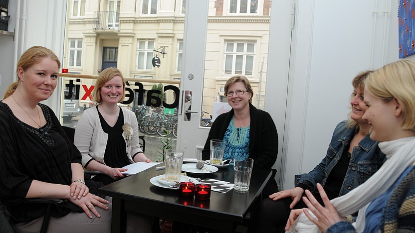 Kulturborgmester på besøg i Café Exit