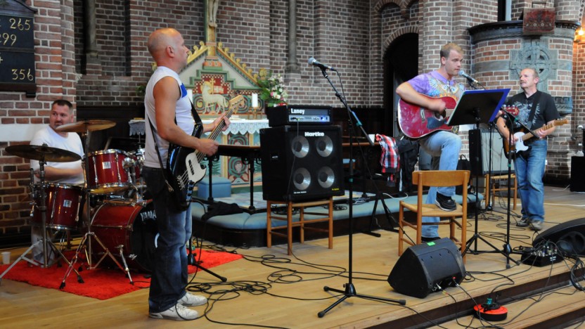 Koncert med rockband fra Vridsløselille