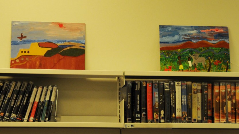 Indsatte udstiller på Sydhavnens Bibliotek
